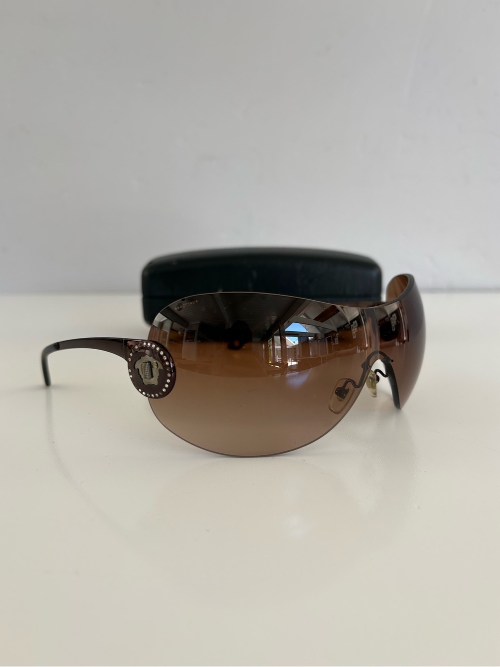 Auth VTG Y2K VERSACE Sunglasses MOD 2113-B